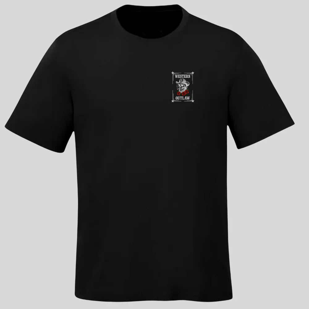 T-shirt noir - Outlaw