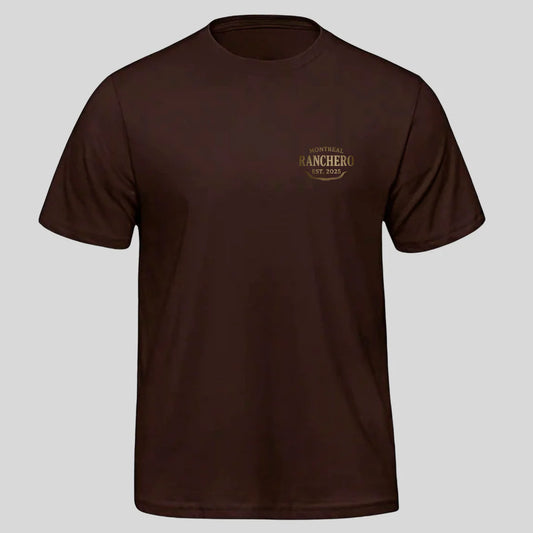 T-shirt brun -  Mtl